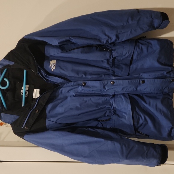 The North Face Blue and Black Jacket - Picture 1 of 8